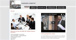 Desktop Screenshot of huissier-constat.com